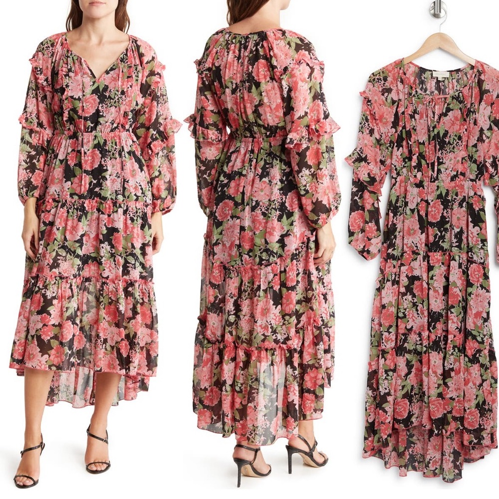 🆕 Melloday Tier Floral Maxi Dress